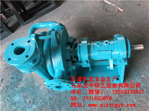 125ZJW-II专用入料加压杂质泵的使用 125ZJW-II专用入料加压杂质泵的使用